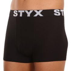 Styx Fekete férfi boxeralsó sport gumi (G960) - méret M