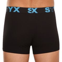 Styx Fekete férfi boxeralsó sport gumi (G961) - méret XL