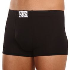 Styx Fekete férfi boxeralsó klasszikus gumi (Q960) - méret XL