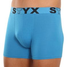 Styx Világoskék long férfi boxeralsó sport gumi (U969) - méret S
