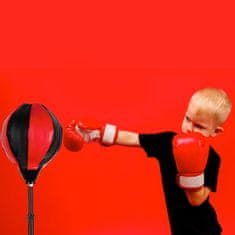 Northix Bokszlabda bokszkesztyűvel gyerekeknek 