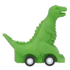 Dino World ASST | Gumi dinoszaurusz lendkerékkel , T-Rex - zöld