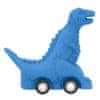 ASST | Gumi dinoszaurusz lendkerékkel , T-Rex - kék