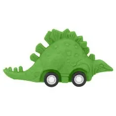 Dino World ASST | Gumi dinoszaurusz lendkerékkel , Stegosurus - zöld