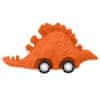 ASST | Gumi dinoszaurusz lendkerékkel , Stegosurus - narancs