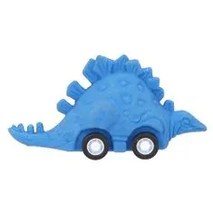 Dino World ASST | Gumi dinoszaurusz lendkerékkel , Stegosurus - kék