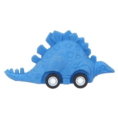 Dino World ASST | Gumi dinoszaurusz lendkerékkel , Stegosurus - kék