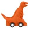 Dino World ASST | Gumi dinoszaurusz lendkerékkel , T-Rex - Narancs