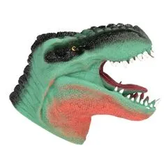 Dino World Tyrannosaurus Rex kéznél ASST, Zöld-barna, szilikon