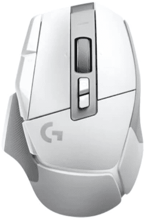 Stílusos Logitech G502 X LIGHTSPEED optikai számítógépes egér, fehér (910-006189) Ultra könnyű, csendes, precíziós érzékenység DPI 100 25600 HERO 25K Lightforce érzékelő RGB kapcsoló