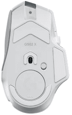 Logitech G502 X LIGHTSPEED, fehér (910-006189)