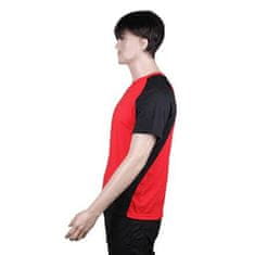 Merco PO-14 Piros-fekete póló Ruha mérete: 152
