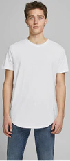 Jack&Jones 3 PACK - férfi póló JJENOA 12191765 White 1White 1Black 1Navy (Méret XL)