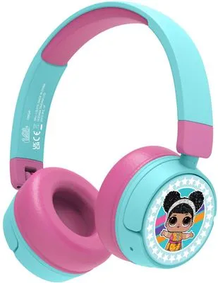 vezeték nélküli gyerek fejhallgató otl technologies korlátozott hangerő Bluetooth technológia zenemegosztás egy baráttal összecsukható kényelmes, kellemes hangzású mikrofon