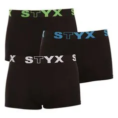 Styx 3PACK tarka férfi boxeralsó sport gumi (G9606162) - méret M