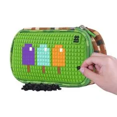 Pixie Crew Minecraft iskolai tolltartó, zöld