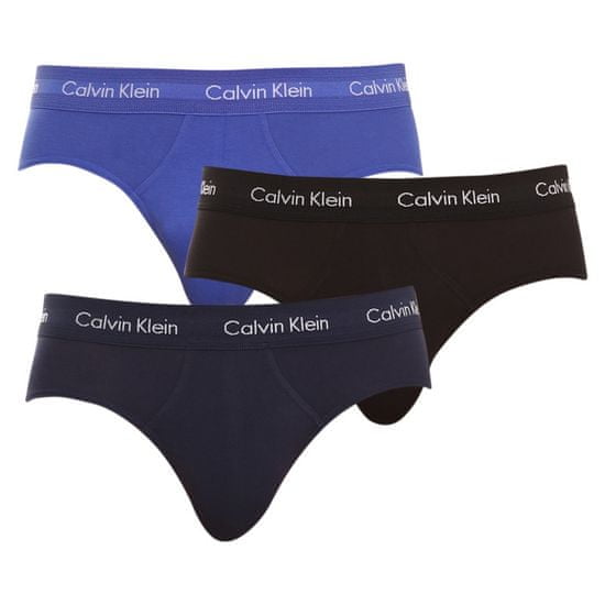 Calvin Klein 3PACK Férfi slip alsónadrág tarka (U2661G-4KU)