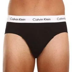 Calvin Klein 3PACK Fekete férfi slip alsónadrág (U2661G-001) - méret M