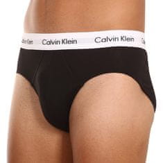 Calvin Klein 3PACK Fekete férfi slip alsónadrág (U2661G-001) - méret M