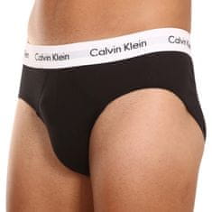 Calvin Klein 3PACK Férfi slip alsónadrág tarka (U2661G-998) - méret XL
