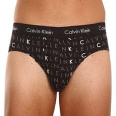 Calvin Klein 3PACK Férfi slip alsónadrág tarka (U2661G-YKS) - méret L