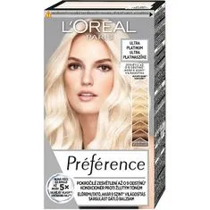 Loreal Paris Világosító hajfesték Blondissimes Préférence (Árnyék Ultra Platinum)