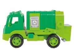 DOLU Műanyag autó Szemeteskocsi, 43cm, zöld