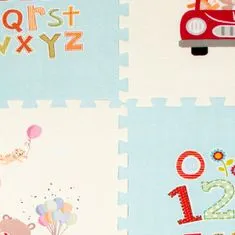 Aga habos puzzle gyerek játszószőnyeg 177x118x1,3cm