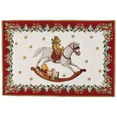 Villeroy & Boch Karácsonyi textil terítő TOY'S FANTASY - HORSE, 32 x 48 cm