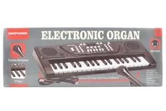 Zongora 37 billentyűs akkumulátor mikrofon USB