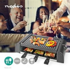 Nedis FCRA220FBK6 Raclette grillsütő
