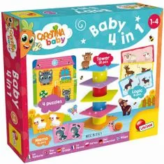 Lisciani CAROTINA BABY - 4in1 játékok