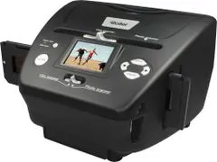 ROLLEI szkenner DF-S 240 SE/ Negatívok + névjegykártyák + fényképek/ 5Mpx/ 1800dpi/ 2,4" LCD/ SDHC/ USB