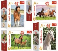 Trefl Display Puzzle World of Horses 54 darab (40 db)