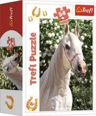 Trefl Puzzle World of Horses: Portrait of a White Man 54 db