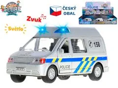 Kids Globe Gyerek Globe közlekedési rendőrség 14 cm-es fém megfordítható elemes cseh design fény és hang