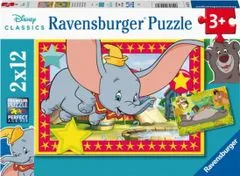 Ravensburger Disney rejtvény: Mesebeli állatok 2x12 darab