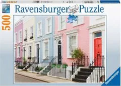 Ravensburger Rejtvény Színes házak Londonban 500 db