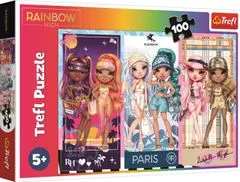 Trefl Puzzle Rainbow High: Rainbow babák 100 darab