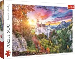 Trefl Puzzle View of Neuschwanstein Castle, Németország 500 db