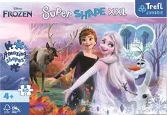 Trefl Super Shape XXL Puzzle Ice Kingdom 2: Dancing Sisters 60 db