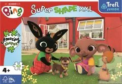 Puzzle Super Shape XXL Rabbit Bing: Játék kutyával 60 darab
