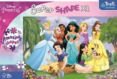 Trefl Puzzle Super Shape XL Disney hercegnők: A kertben 104 db