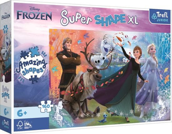 Trefl Puzzle Super Shape XL Ice Kingdom 2, 160 db
