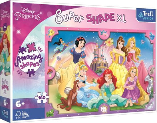 Trefl Puzzle Super Shape XL Disney Princess: Pink World 160 db
