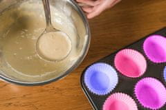 Teflon forma csészés muffinokhoz 12 db