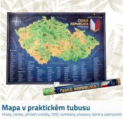 GFT Scratch térkép a Cseh Köztársaságról