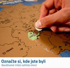 GFT Scratch térkép a Cseh Köztársaságról
