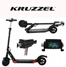 Kruzzel 10325 Elektromos robogó Blitz 350W 36V 7,8Ah, 30 km/h fekete