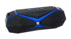 Izoksis ISO 12275 hordozható Bluetooth hangszóró fekete és kék szíjjal